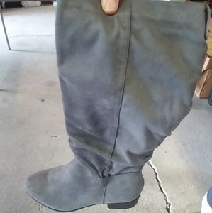 Gray Boots